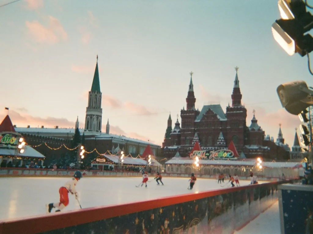 冬季運動-溜冰-莫斯科紅場溜冰場