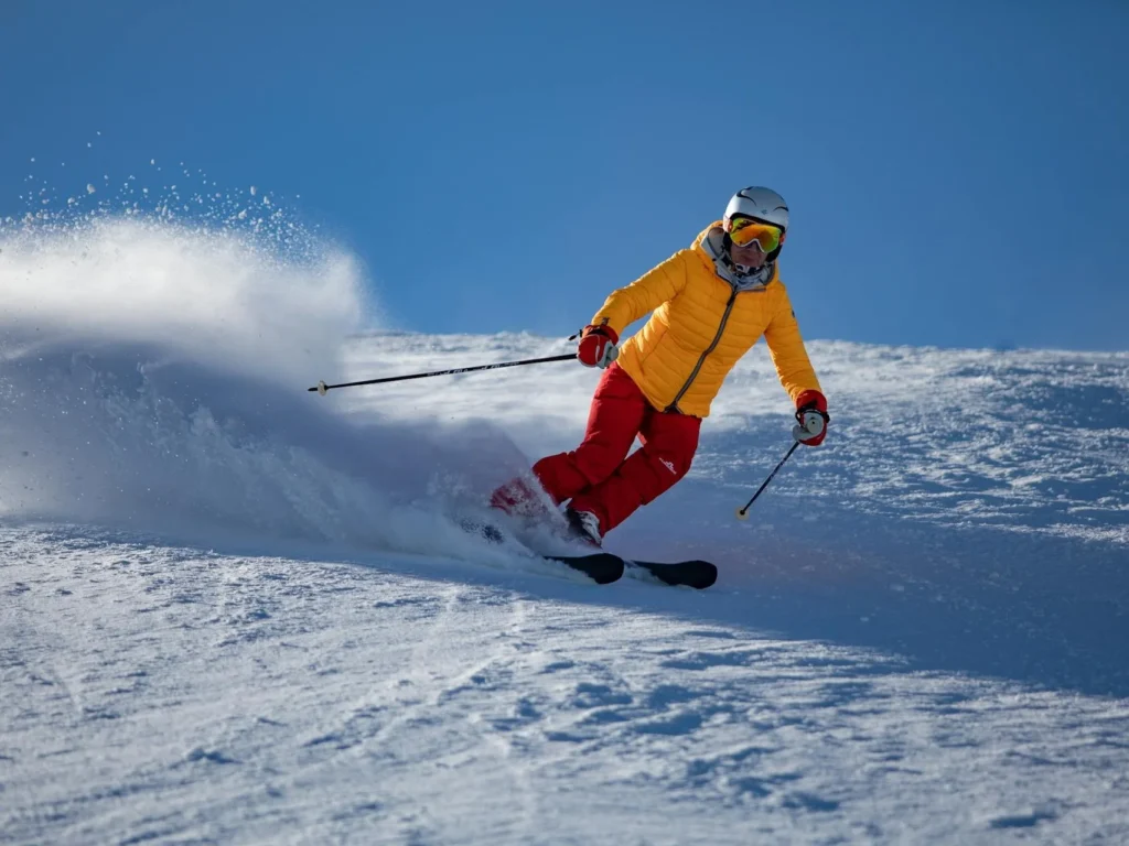 冬季運動-滑雪-主題