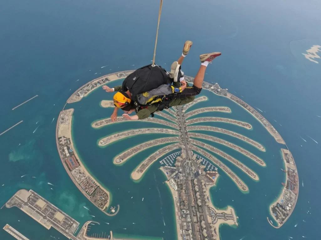 極限運動-跳傘-杜拜跳傘