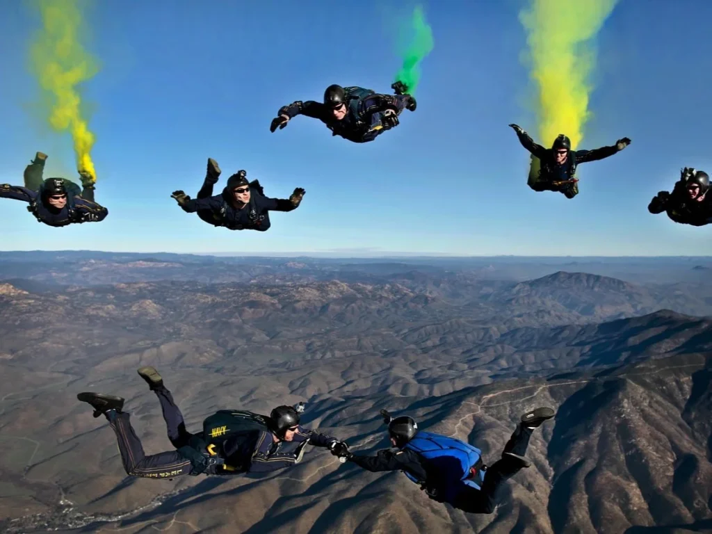 極限運動-跳傘-跳傘類型