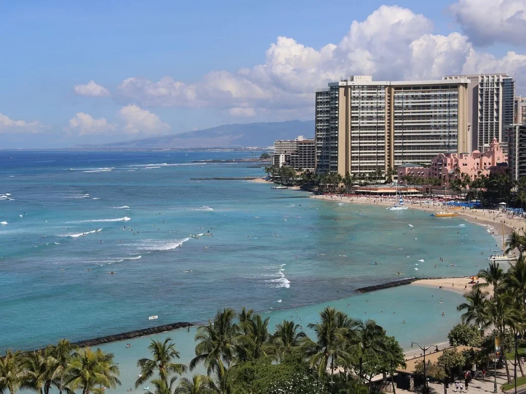 水上運動-衝浪-夏威夷威基基海灘