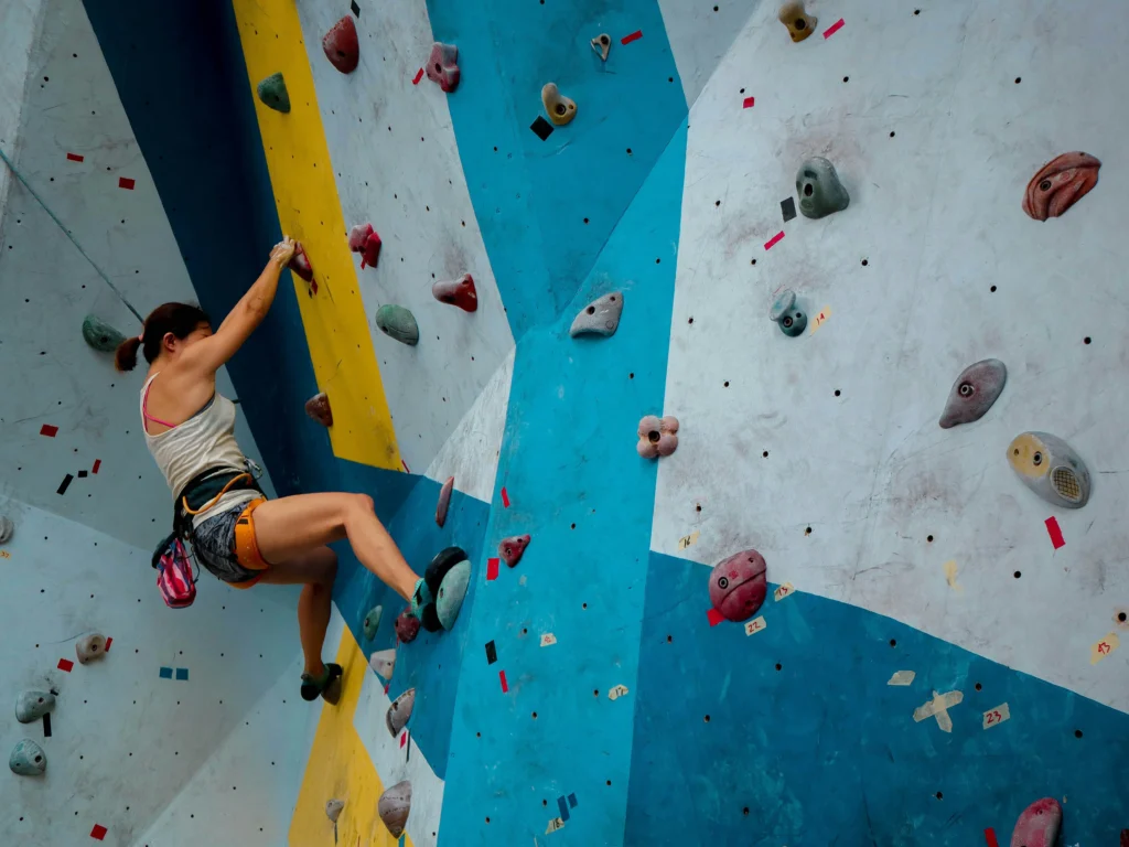 戶外運動課程活動圖-初級攀岩1