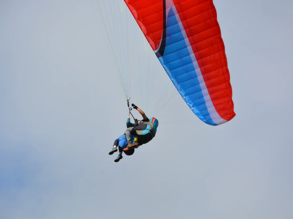 戶外運動課程活動圖-滑翔傘1