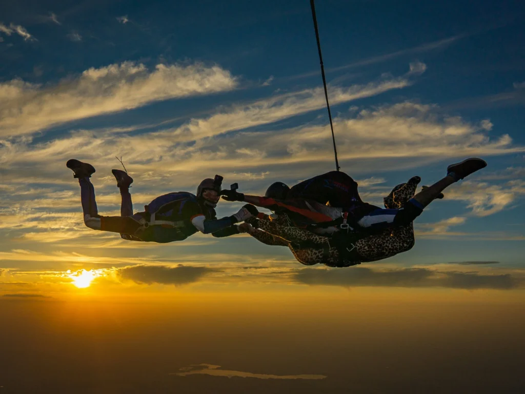 戶外運動課程活動圖-跳傘2