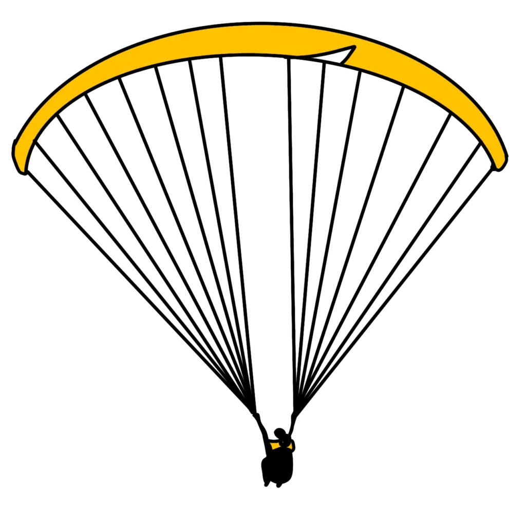 滑翔傘裝飾