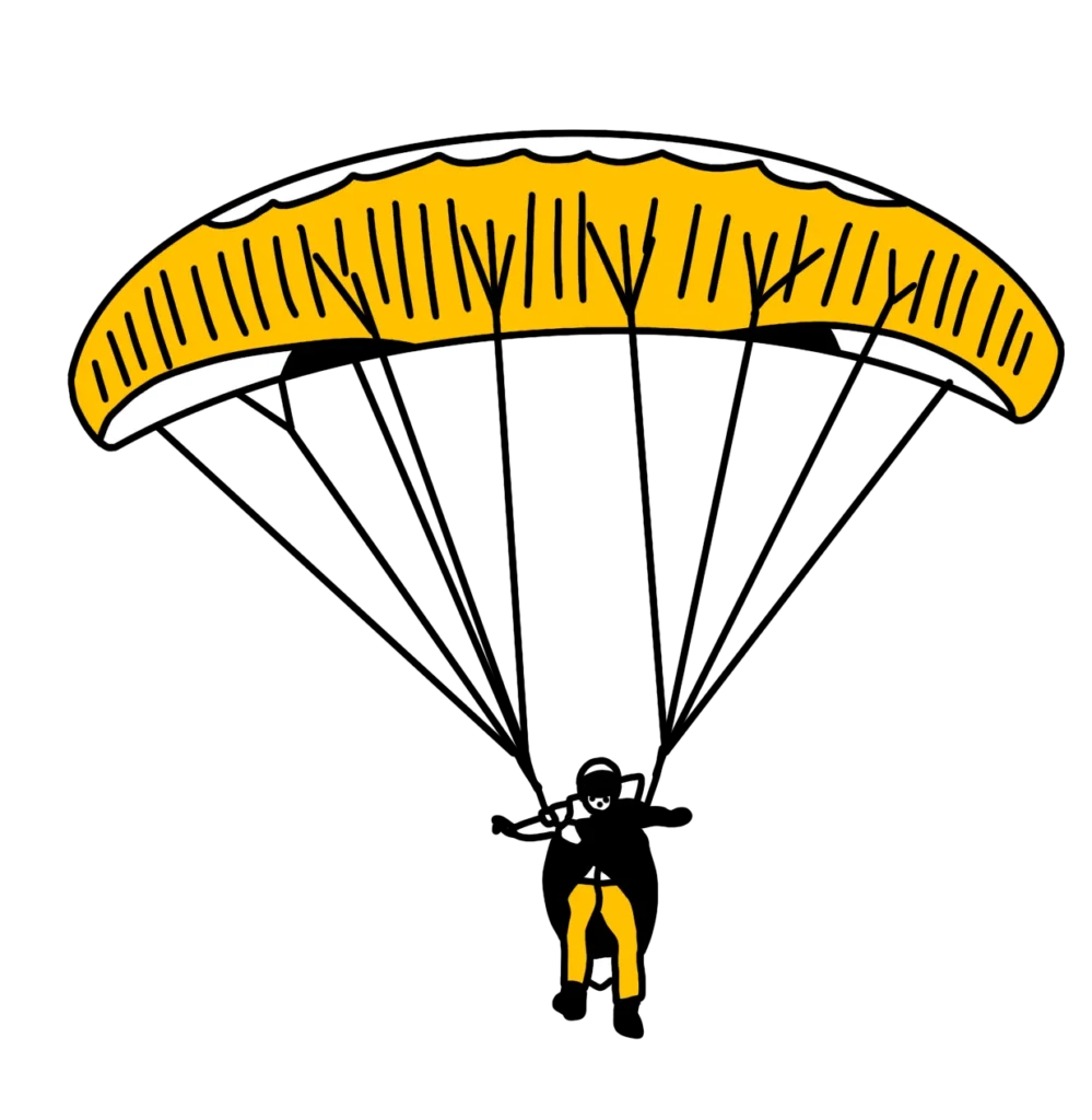 滑翔傘裝飾